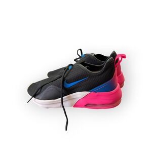 Nike Air Max Motion 2 Women's Athletic Running Shoes Black Pink Blue US 8 EUR 39